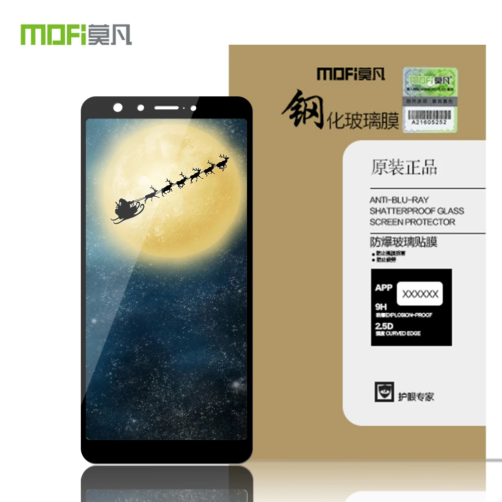 

MOFi for ASUS Zenfone MAX PRO M1 ZB601KL ZB602KL Full Cover Tempered Glass Film Screen Protector Protective