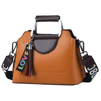 

PinShang Women Handbag Fashionable PU Leather High-capacity Handbags Casual Single-shoulder Crossbody Large Satchel Bags ZK40