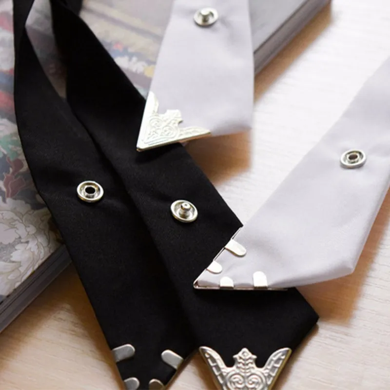 2016-Fashion-Adjustable-Cross-Polyester-Tie-Solid-Color-Collar-Cross-Wedding-Tie-White-Universal-Necktie-High (3)
