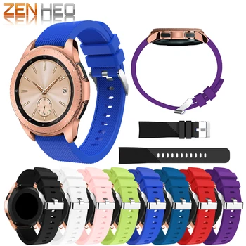 

For Samsung Galaxy Watch 42mm Silicone Watch Wrist band Strap For huami amazfit Bip 20mm Replacement Watchband For Samsung S2