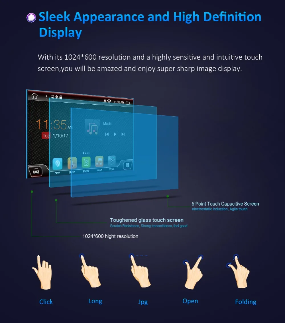 Cheap Bosion Android 8.1 Radio Multimedia Player Car DVD GPS Navigation For HONDA CRV 2012-2015 Autoradio WIFI with free camera 6