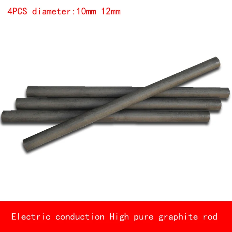 4 шт. карбоновые электроды диаметр 10 мм 12 длина 50 300 мм|rod electrodes|rod electricrod carbon |