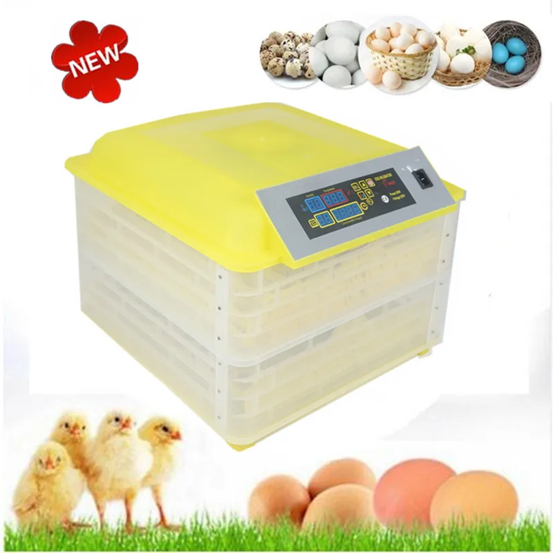 

96-Eggs Intelligent Automatic Egg Incubator with Temperature Control Hatcher Hatching Selling Cheap Incubator