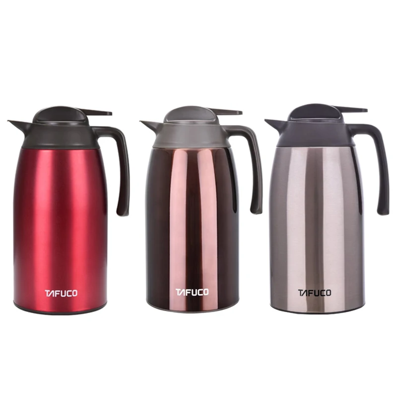 Japan TAFUCO 2100ML stainless steel Double Layer Vacuum Flask Thermos