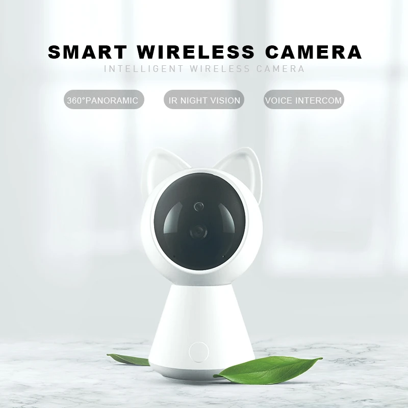 Ip камера Cat Wifi HD 720P 360 градусов панорамирование/наклон домашняя ip безопасности