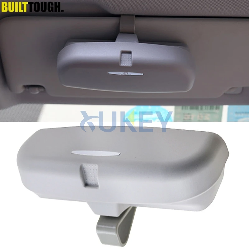 

Universal Car Glasses Case Sunglasses Box Sun Visor Clip Holder Storage Phone Pocket Organizer Accessories For Audi Honda Toyota