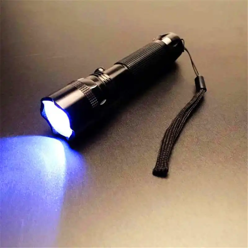 XPE-R3 LED 1200 Lumens Lamp Clip Mini Penlight Flashlight Torch powerful led flashlight by AA battery #3o5 (5)