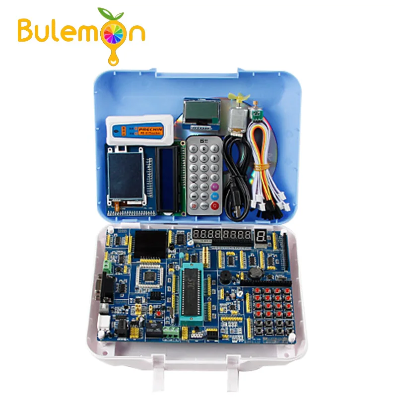 51 MCU макетная плата 51+ STM32+ AVR макетная плата эксперимента STC89C52 комплект