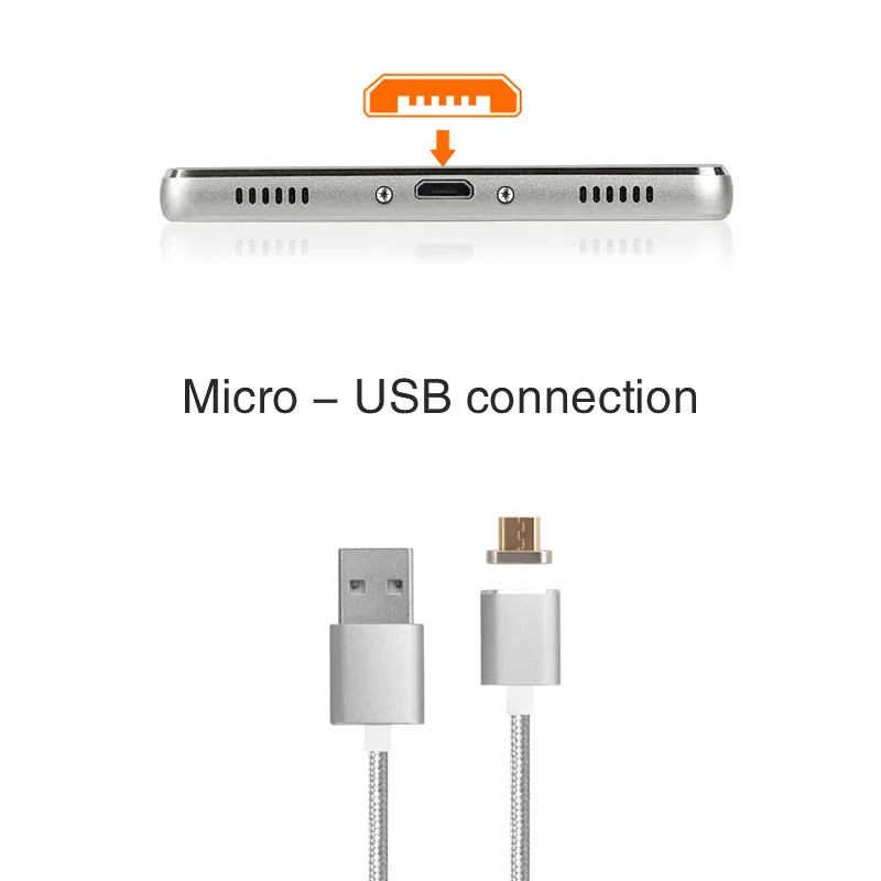 تحلق فوق USB مغناطيسي صغير كابل سريع شحن كابلات شحن لالروبوت Xiaomi سومسونغ مايكرو USB للهاتف المحمول تاريخ كابل