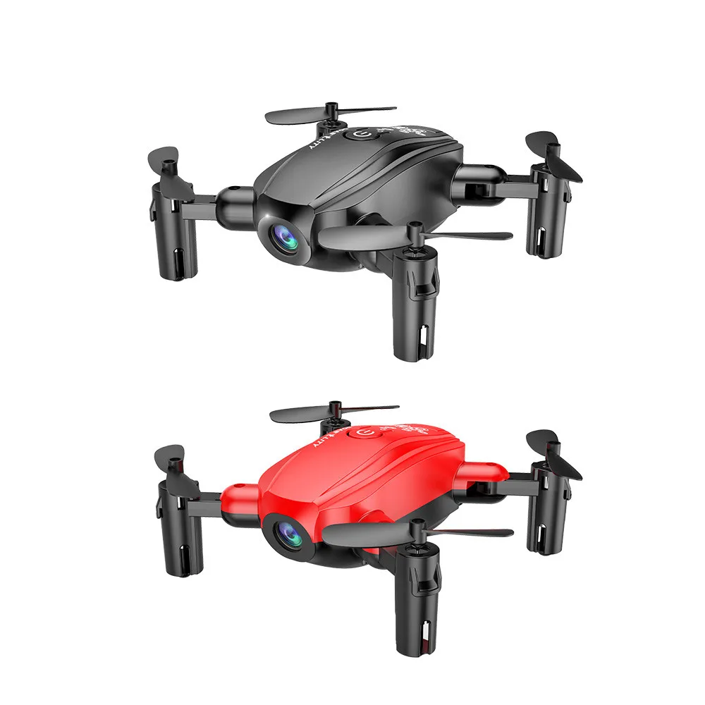 New Mini Drone 4K 1080P HD Camera WiFi Fpv Air Pressure Height Maintain Black and Gray Foldable Quadcopter RC Dron Toy Gift