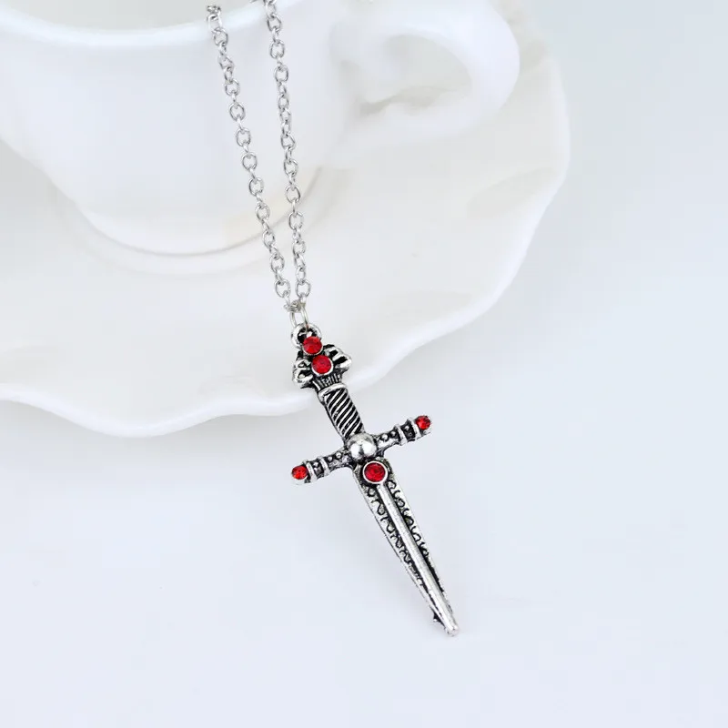 

HP Sword Necklace Gothic Dagger Necklace Gladiator Weapon Unisex Jewelry