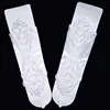 Fashion Sexy Women Female Short Half Finger Satin Seam Pearl Gloves Fashion Sexy Lady Retro Lace Driving Fingerless Gloves B96 ► Photo 2/6