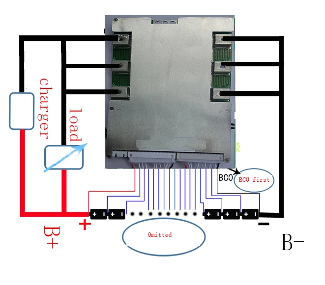 24S 100A высокая сила тока Смарт baord LiFePO4 BMS/PCM плата защиты батареи для 18650 с балансом