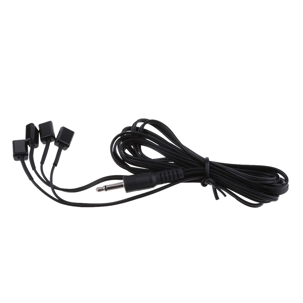 

1 Meter IR Blaster Emitter Cable 3.5mm Male to 4 Transmitter Extension Cable