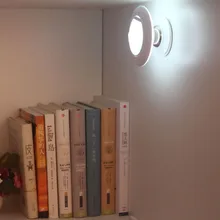 360 градусов вращающийся светодиодный ночник перезаряжаемый PIR датчик движения стенной шкаф лампа MAL999