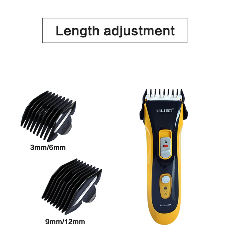 Профессиональный Моющийся электрический триммер для волос для взрослых и детей Домашняя семейная бритва с низким уровнем шума Инструменты для укладки волос Машинка для стрижки волос