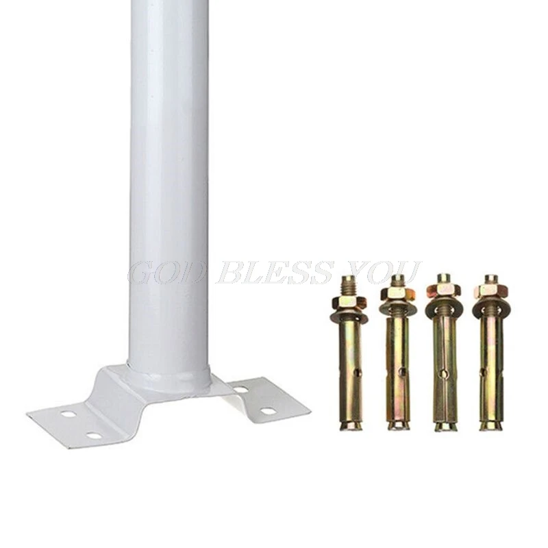 

4.5x50cm Stainless Steel Street Light Mounting Arm Pole Of Road Lamp Lighting Fittings For Outdoor