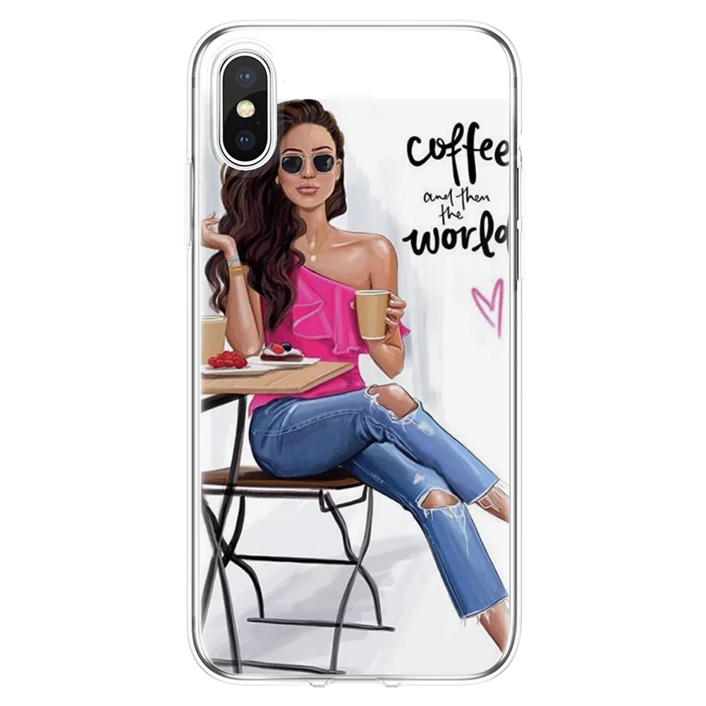0chekafe Модный чехол для iPhone XR X XS Max XS 7 Plus 6 5, мягкий чехол для iPhone 8 Plus из ТПУ - Цвет: 0chekafe