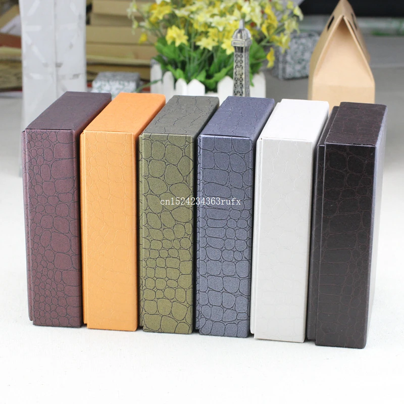 Top 300pcs Packaging Box 1200g Paper Jewelry Box Gift Packaging Boxes Wallet 14.5*12*4cm 4