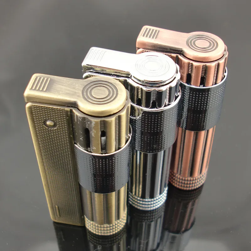 Оригинальная металлическая зажигалка для газовой сигареты керосиновая