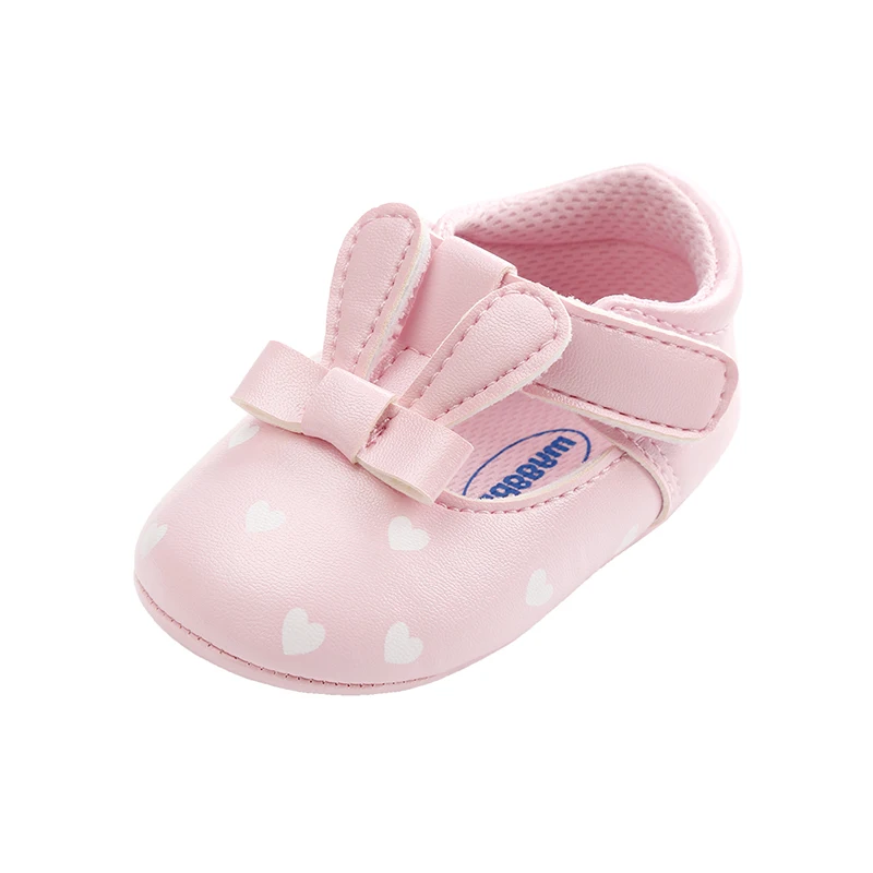 

Delebao 2018 Summer New Style Colorful Striped Cute Rabbit Infant Toddlers Unisex Baby Casual Shoes For 0-18 Months