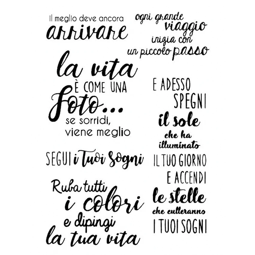 Timbri Silicone Animali Marini - 6.3x4.33 Pollici, Trasparenti, Per Scrapbooking E Decorazioni