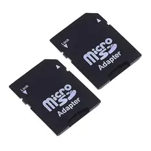 2 шт. Micro SD TransFlash TF карта на SD SDHC карта памяти адаптер конвертер