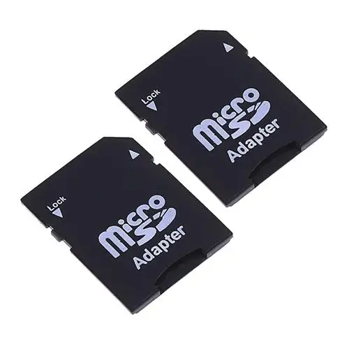 Оптовая продажа 2 шт. переходник для карты памяти Micro SD TransFlash TF на SDHC|Адаптеры карт