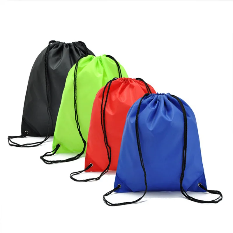 Сумка для хранения в тренажерном зале нейлоновый рюкзак для верховой езды на шнурке водонепроницаемая одежда для маленьких детей игрушки для путешествий белье для стирки косметичка
