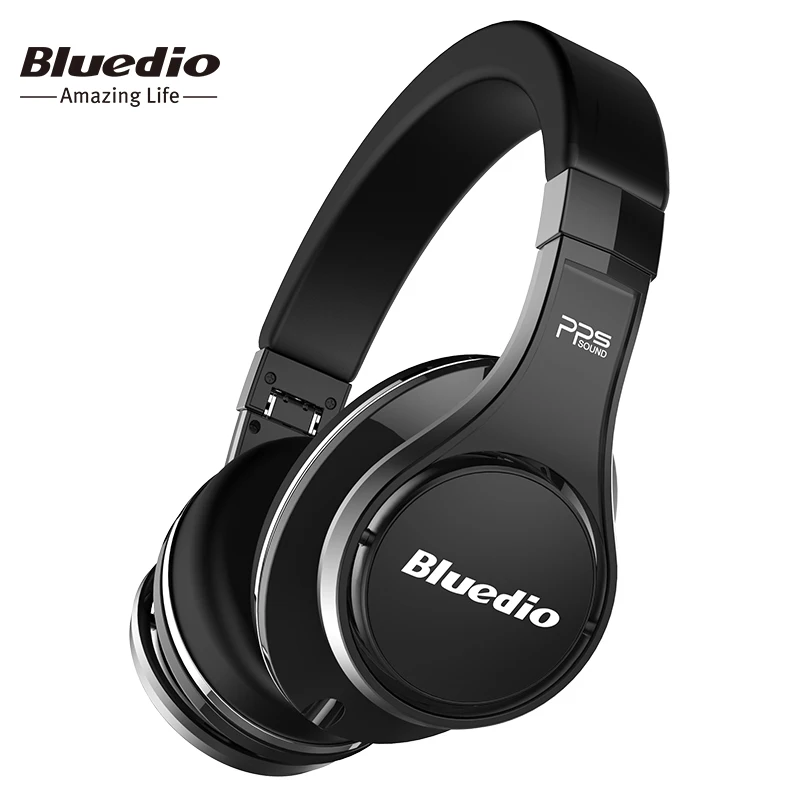 Bluedio U(UFO)High-End Bluetooth headphones Patented 8Driver/3D Sound/Aluminum alloy/HiFi wireless Over-Ear headphones headset
