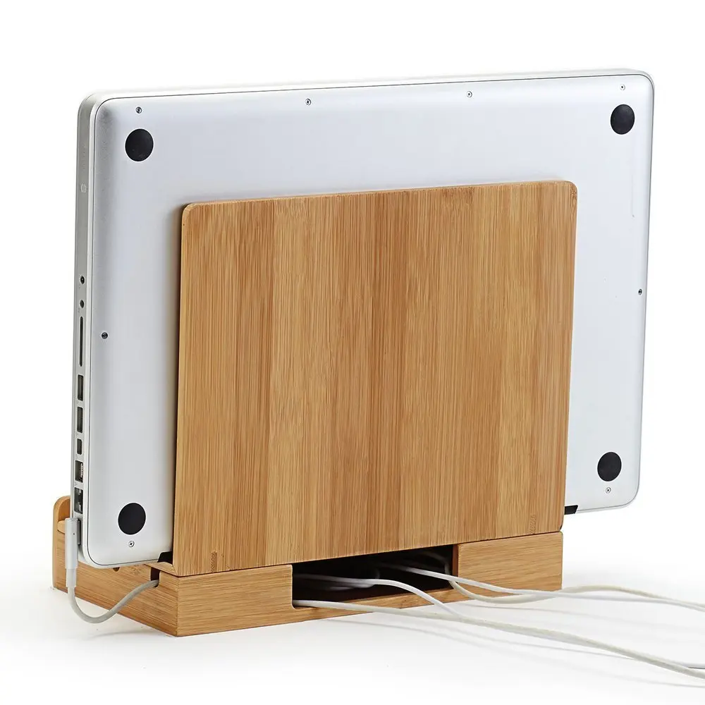 Креативная бамбуковая подставка для зарядки, Многофункциональная подставка для мобильного телефона, настольная подставка для хранения