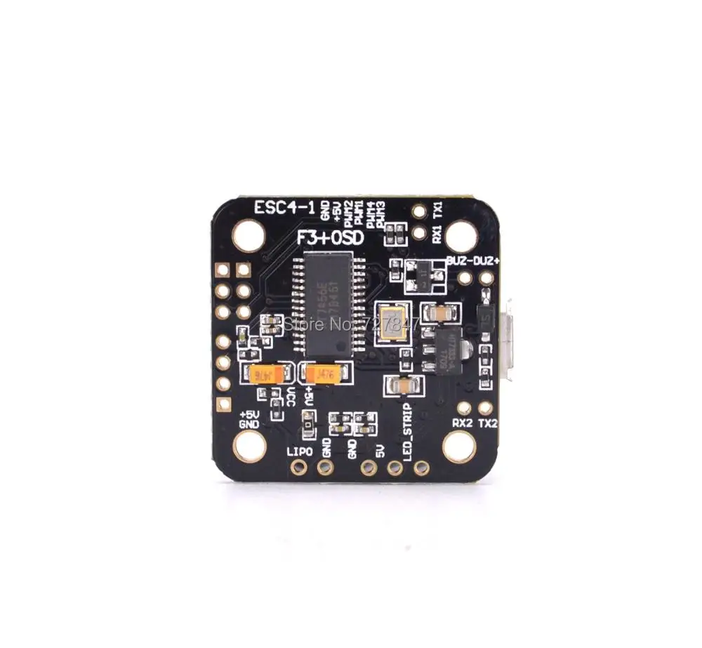 Мини F3/F4 мини Контроллер полета Встроенный OSD 5 V/1A 2-4S для Flytower FPV мини гоночный Дрон RC Мультикоптер