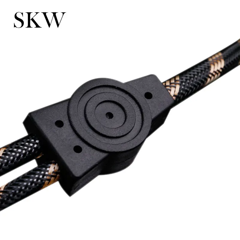 Фото Аудио кабель SKW 1 RCA на 2 RCA 1 м 1,5 м 2 м 3 м 5 м для домашнего кинотеатра DVD усилитель Мультимедиа MP3 / MP4 плеер динамик №4