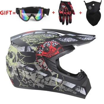 

motorcycle Adult motocross Off Road Helmet ATV Dirt bike Downhill MTB DH racing helmet cross Helmet capacetes