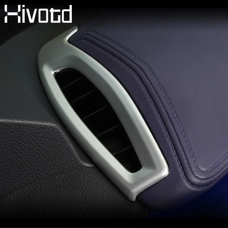 

Hivotd For Toyota C-HR CHR 2019 Interior ABS Chrome air conditioner Vent outlet frame Sticker Cover trim Styling accessoires