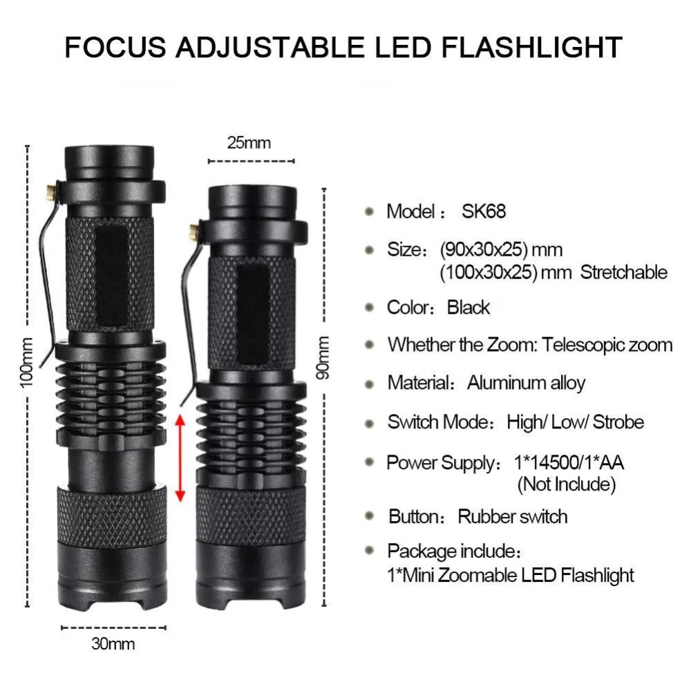 Clearance 2000 Lumens Light 7 Watt 3 Mode Q5 Bicycle LED Front Torch Waterproof lamp Bicycle Lights Outdoor Flashlight for Bike Headlight 3