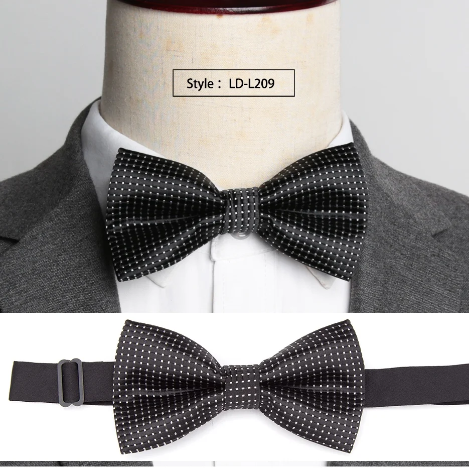 Мужской галстук-бабочка, жаккардовый галстук, формальный галстук для мальчика, мужской модный деловой Свадебный галстук-бабочка в полоску, мужская рубашка, Подарочный галстук