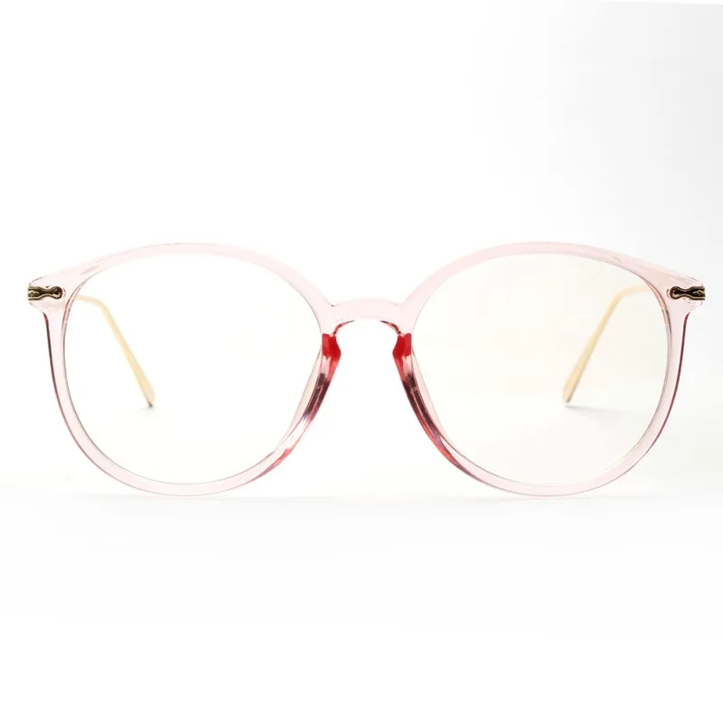 Модные очки Женские винтажные круглые очки женские оправа из сплава очки простые очки
