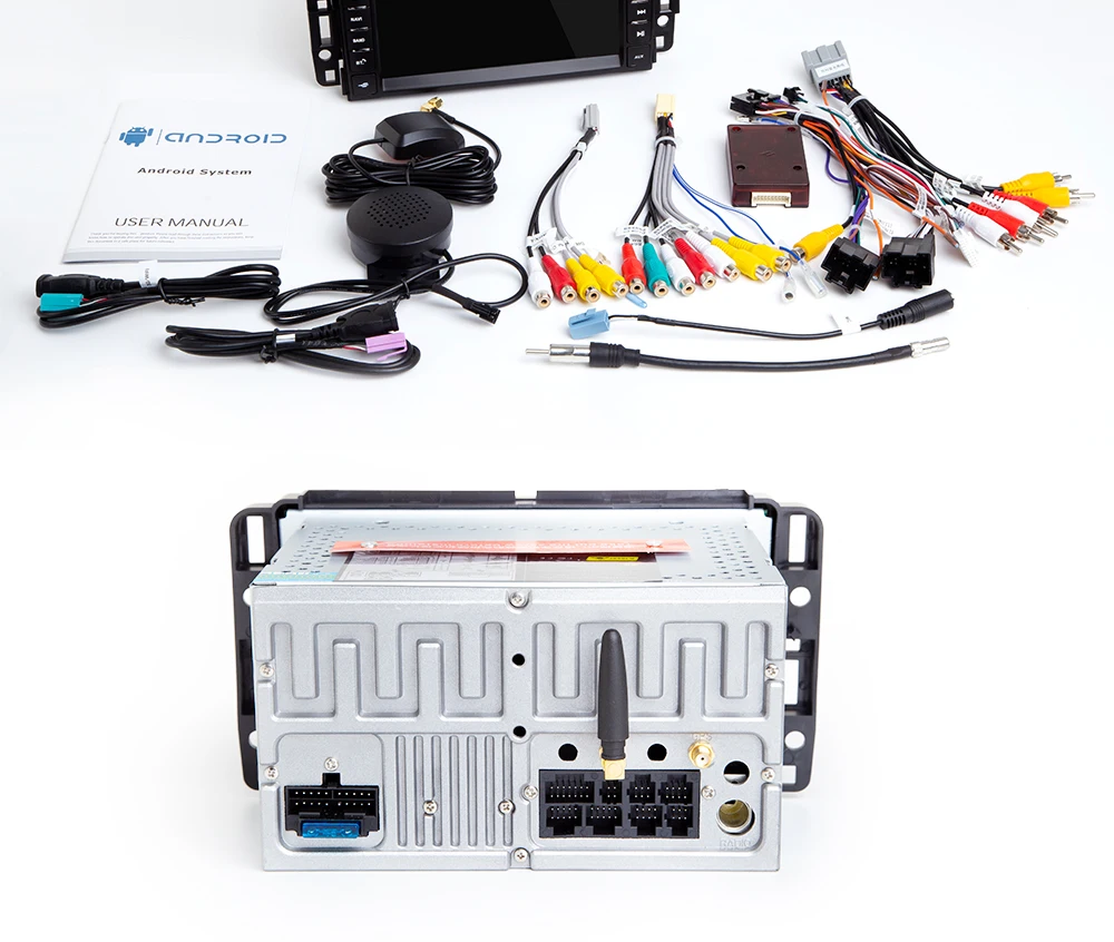 Perfect AutoRadio1Din Android 9.0 Car DVD Player for GMC Sierra Yukon Chevrolet Traverse Express Acadia Denali Savana Equinox Tahoe GPS 17