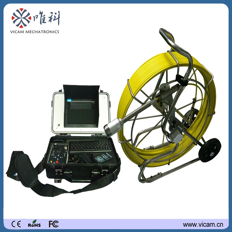 CCD sensor underwater sewer drain video pipe inspection camera with