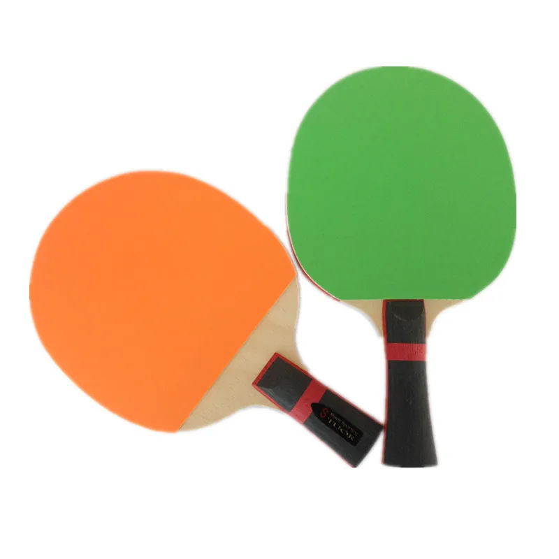 Table Tennis Racket Double Pimples In Rubber Ping Pong Racket