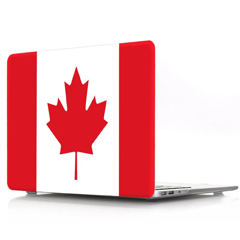 

Flag printing Hard Cover Case+Silicone Keyboard Cover For 2018 Macbook Air 11 13 Pro Retina 12 13 15 Touch bar 13 15 A1989 A1990