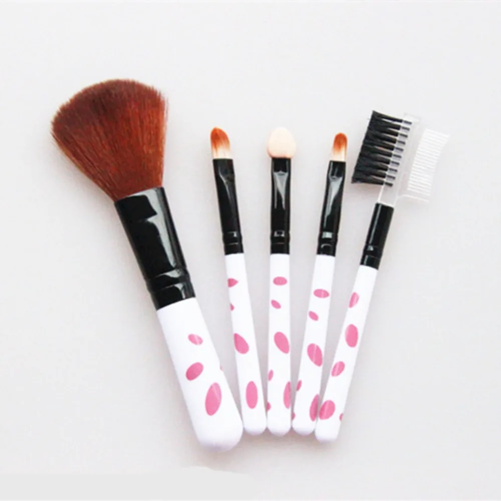 5PCS/Set Mini Makeup Brushes Cosmetics Tools Pincel Maquiagem Eyeshadow Eye&Face Lipstick Brand