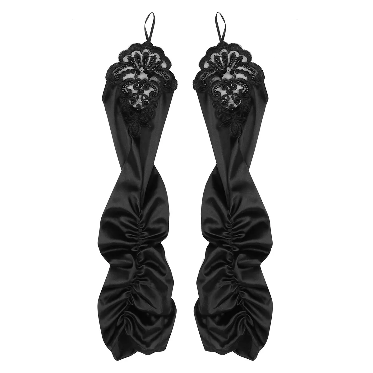 YiZYiF Для женщин длинные перчатки до локтя длинные Хлопушки вечернее опера атласная Перчатки одежда для клуба для Для женщин танцевальные