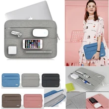 Laptop Accessories Men Women Nylon Notebook Sleeve Case For Mac 11 13 11.6 13.3 Macbook Air Pro Retina Laptop Sleeve Carry Bag