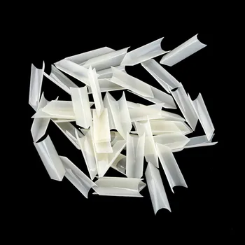 

Pro 500 PCS ACRYLIC UV GEL Nature False sword French Tips for Nail Art