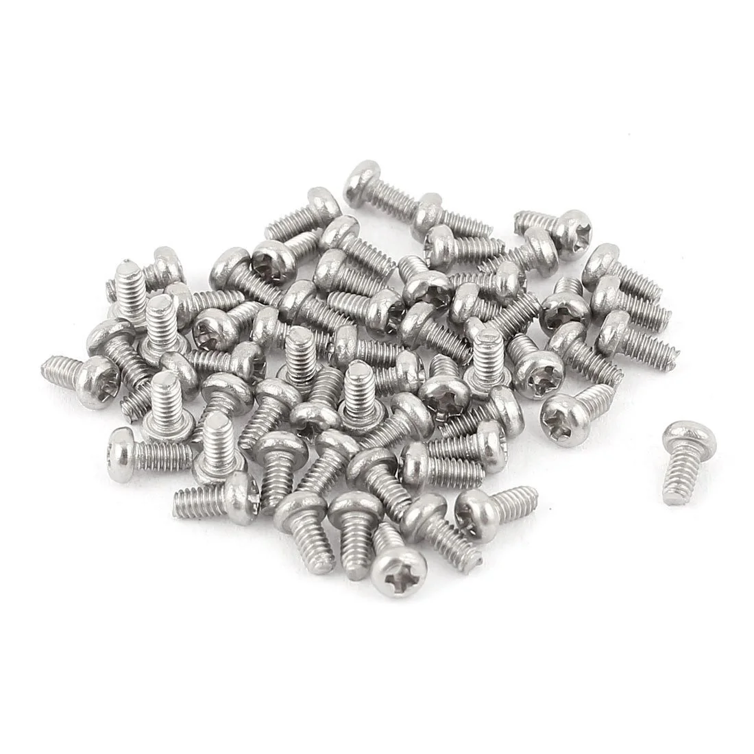 100 шт поперечные винты с полукруглой головкой Phillips болт M2 x 3 мм|Гайки| |