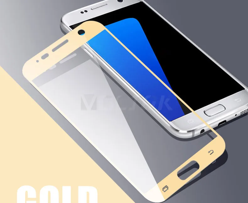 9H 3D полное покрытие Защитное стекло для samsung galaxy J3 J5 J7 закаленное стекло для samsung galaxy S6 S7 защита экрана