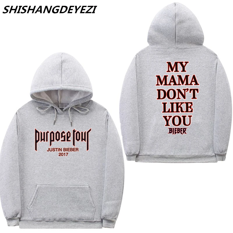 New design purpose tour Justin Bieber hoodies men Women Sweatshirt Kanye West Hip Hop Streetwear Hoody hoodie polerones hombre