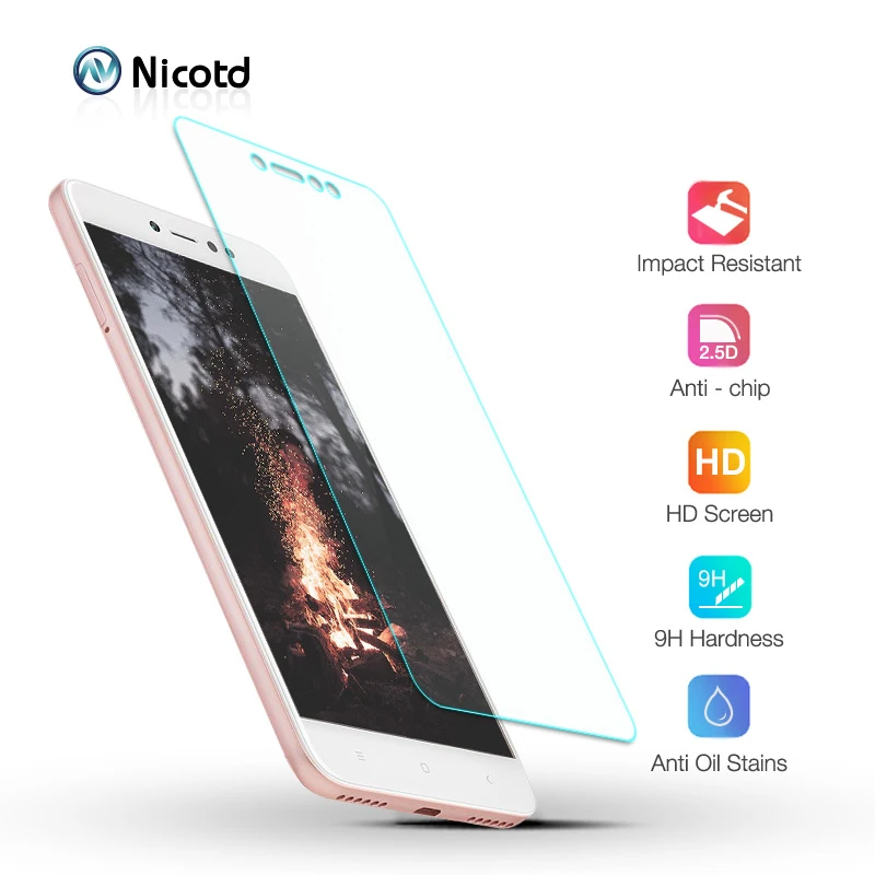 Screen Protective Glass Film For Redmi Note 5A 16GB 32/64GB Tempered